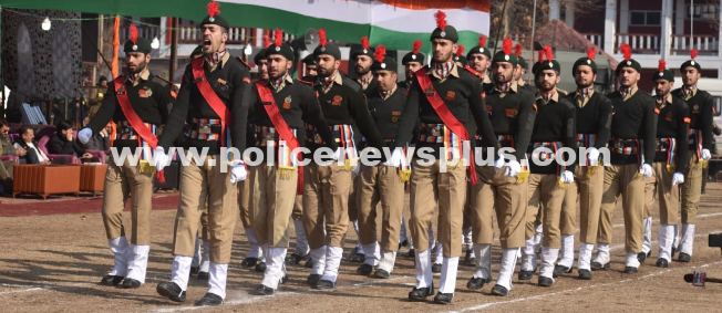 Republic Day 2025 parade rehearsal held in Anantnag District