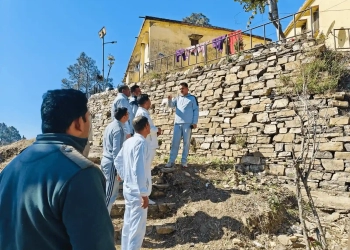 CO Almora inspected Police Line Almora’s residences and issued directives