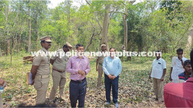 Forest Guard Conducts Inspection in Kasampatti Region