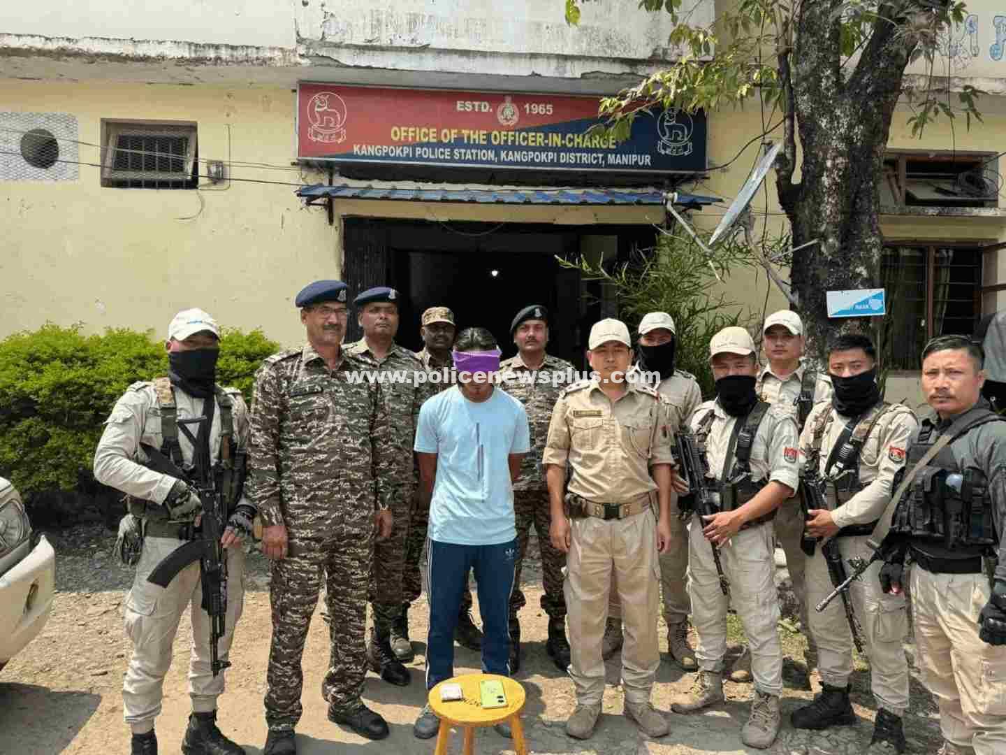 Extortion Attempt Foiled in Kangpokpi, One Apprehended