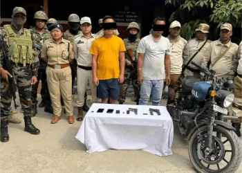 KCP Cadets arrested in Thoubal District