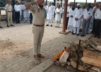 Tribute Paid to Fallen ASI