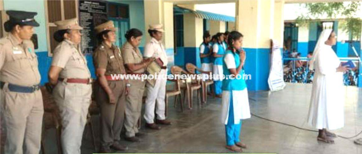 Dindigul Police Educate Students on Cyber crime, Child Safety