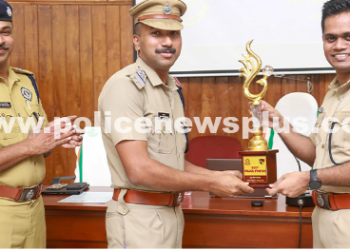 Kumarakom, Vaikom Police Units Awarded for Exemplary Performance