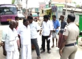 Police Act as Farmers Protest