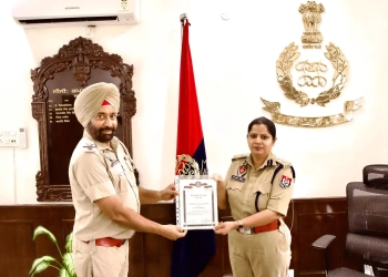 Bathinda Police Honours ASI Gurdial Singh