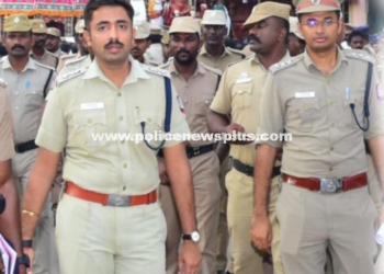 Police Inspect Security for Kandadevi Festival