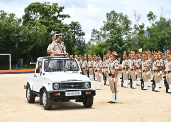 DGP Anil Shukla Honoured with Farewell Parade in Aizawl