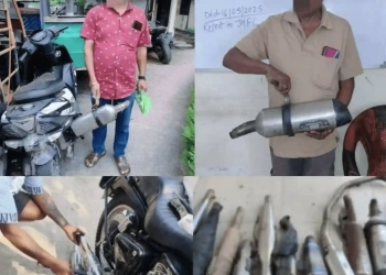 Crackdown on Modified Bikes in Dibrugarh