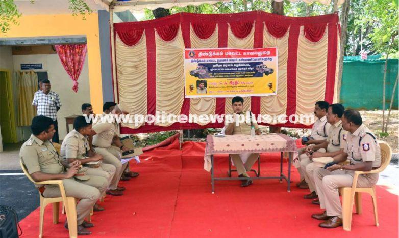Dindigul SP Flags Off New Vehicles