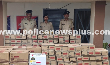 Bihar Police Seize Illegal Liquor