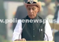 Defence Minister Rajnath Singh Honors Police Heroes