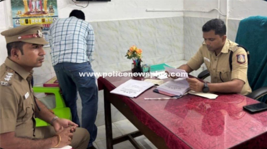 SP Albert John Inspects Police Station