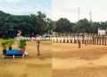 SP Inspects Police Parade Training