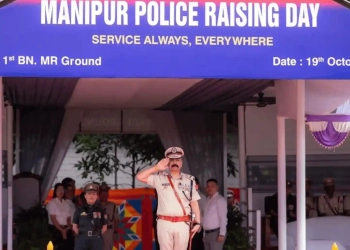 Manipur Police Celebrate 134th Raising Day
