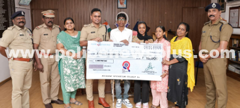 Police Chief Felicitates Kottayam Team