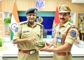 Rachakonda CP Honors CI Chandrababu’s Achievement