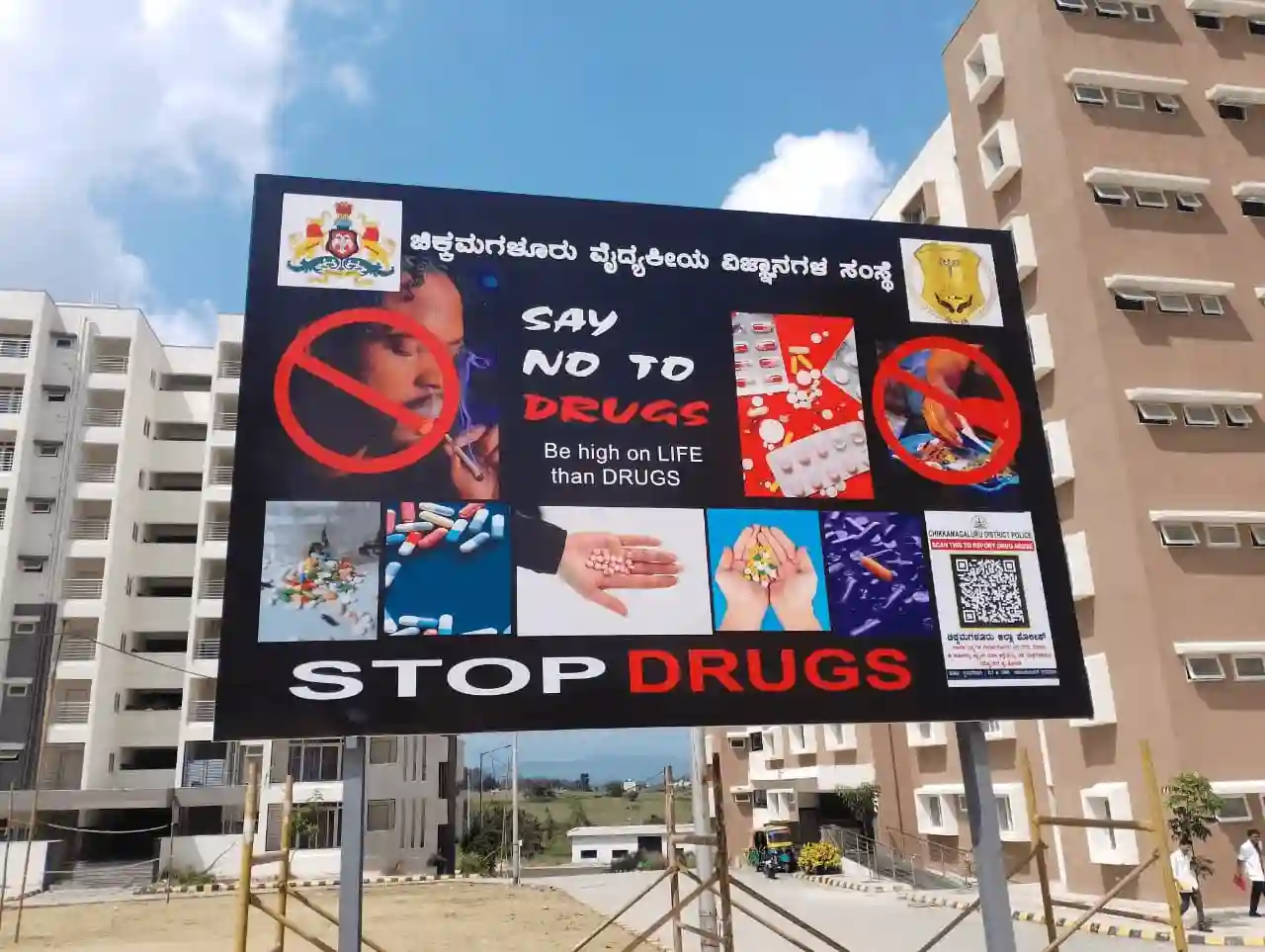 Police Lead Campus Anti-Drug Drive