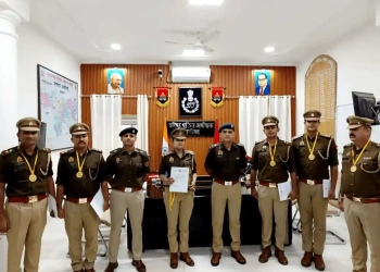 Six Sub-Inspectors Honoured in Aligarh