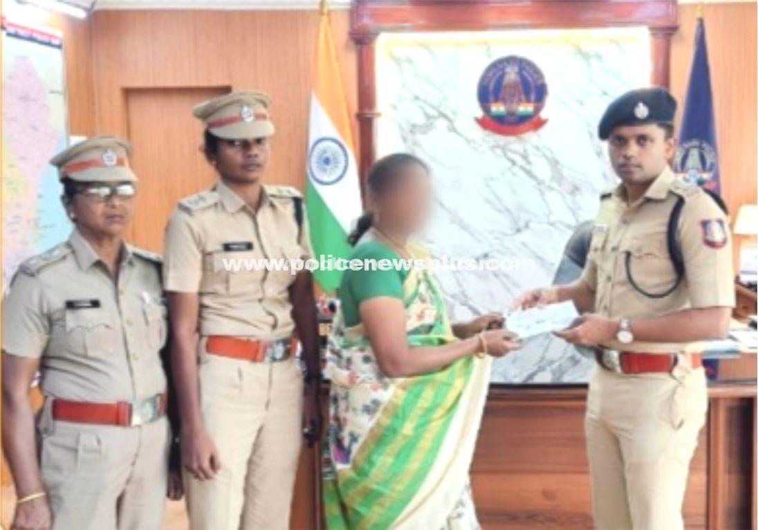 Thoothukudi SP Aids Bereaved Family