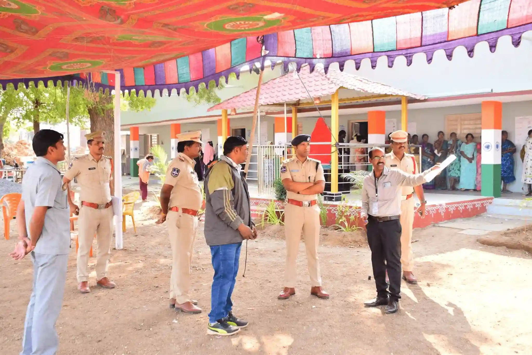 SP Ensures Peaceful Sarpanch Elections