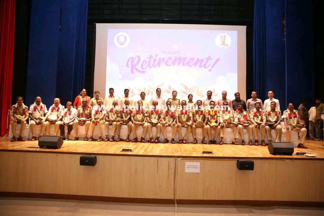 Hyderabad City Police Honour Retiring Officers